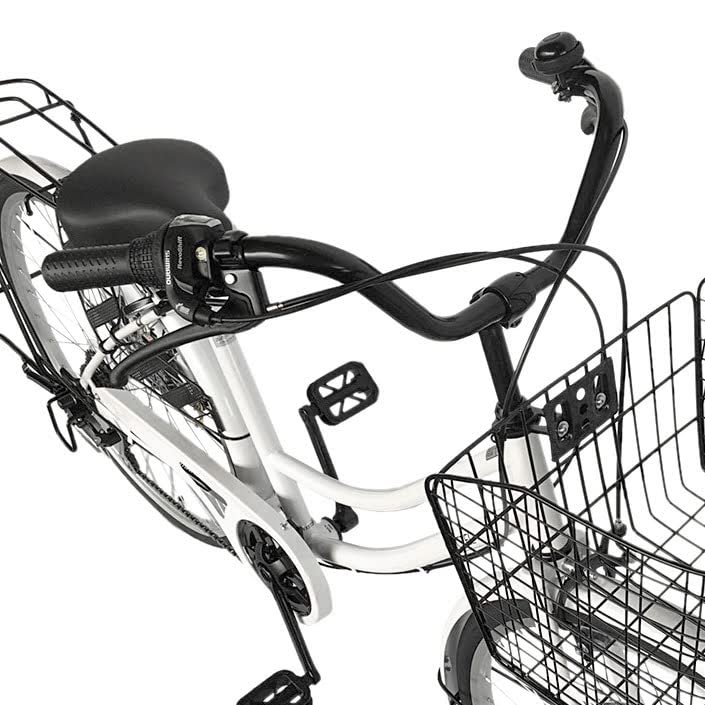 新車 feel フィール 26インチ オートライト ママチャリ Amazon | LECIEL ルシール 自転車 26インチ サントラスト ママチャリ 6